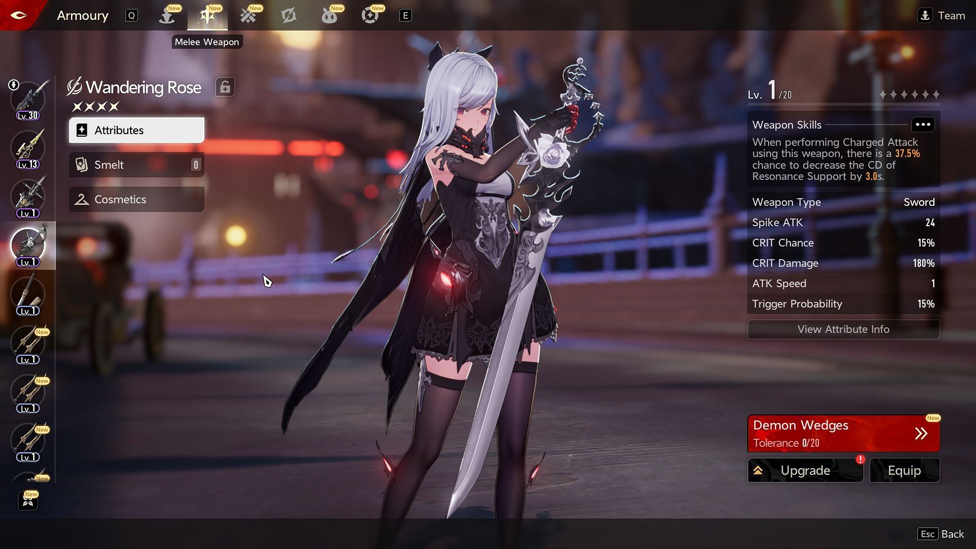 Solo grinding can take a while in Duet Night Abyss (Image via PAN STUDIO)